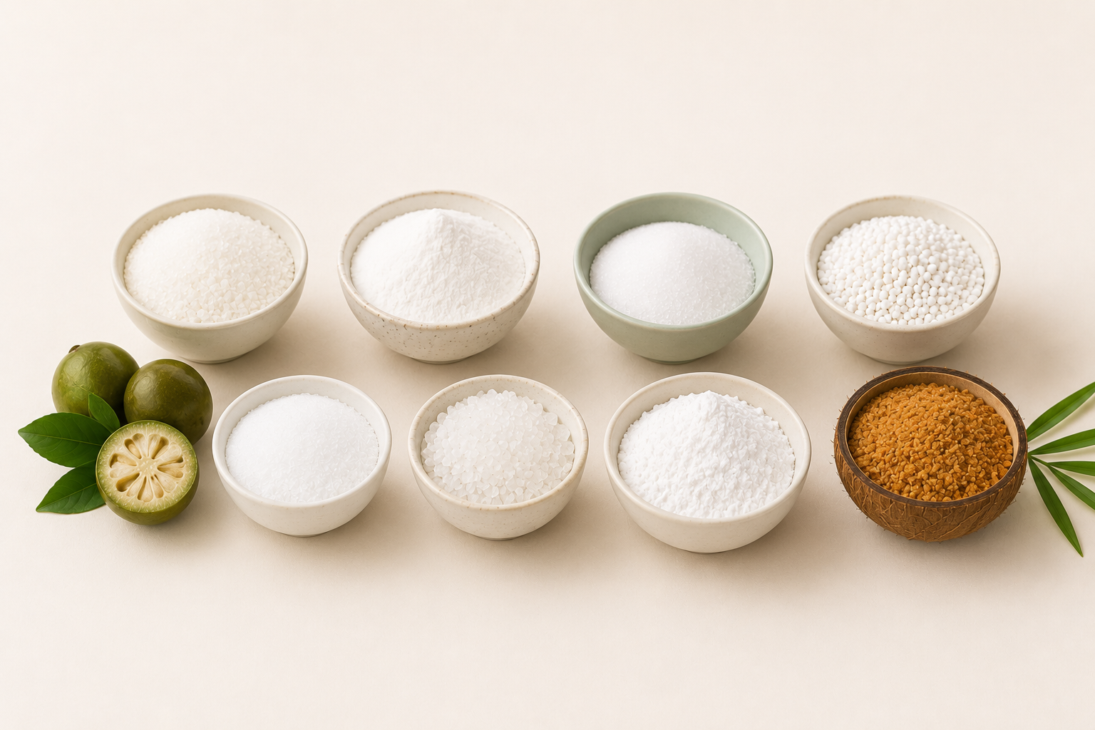 Bulk Functional Sweeteners | Polyols, Rare Sugars & High Intensity Sweeteners